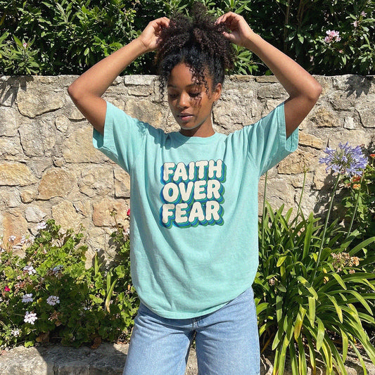 Faith Over Fear Heavyweight Tee