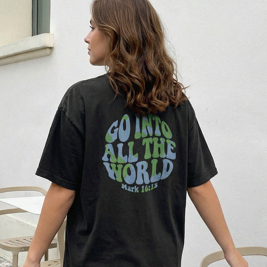 Go Into All The World Heavyweight Tee