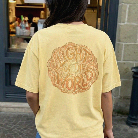 Light Of The World Heavyweight Tee