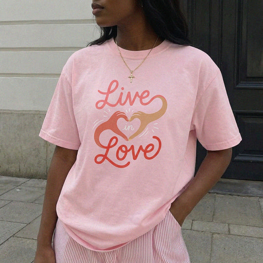 Live In Love Heavyweight Tee