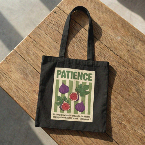 Mercy & More Bags Patience Fruit Cotton Tote Bag
