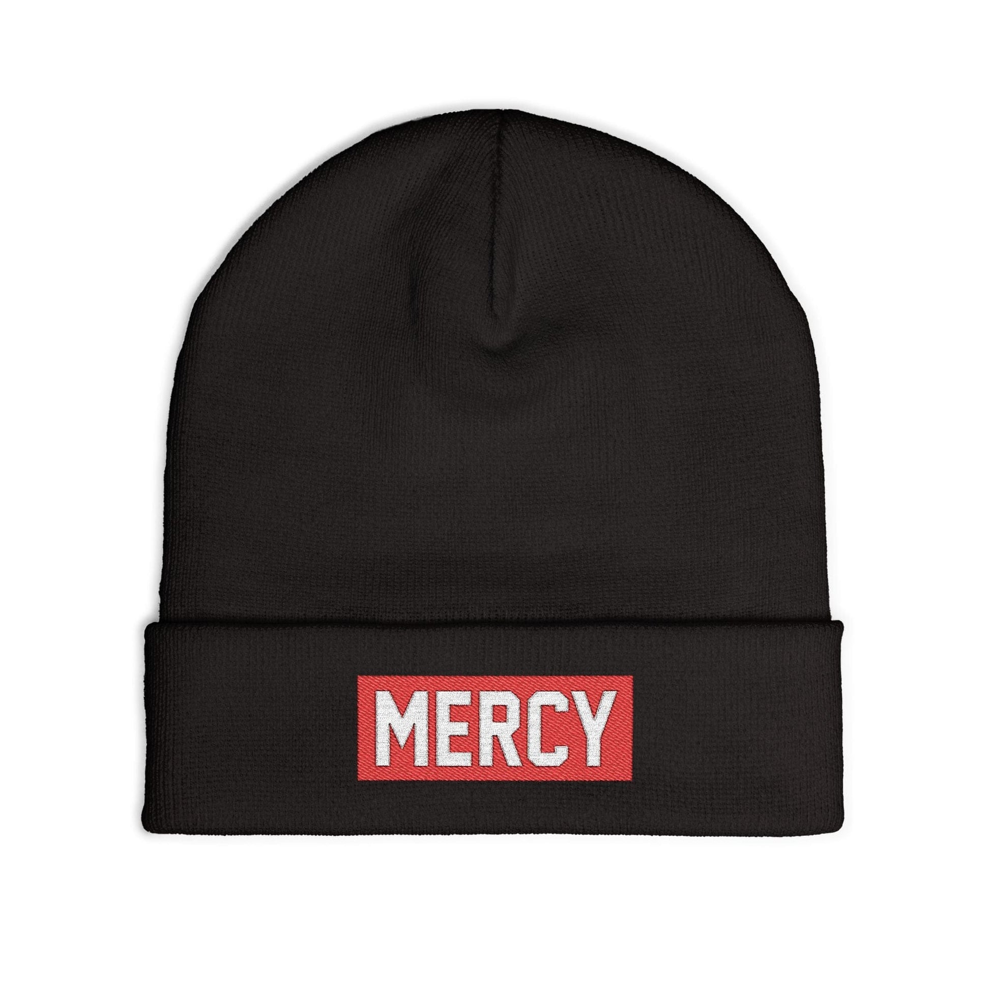 Mercy & More Hats One size / Black Mercy Beanie (Embroidery)