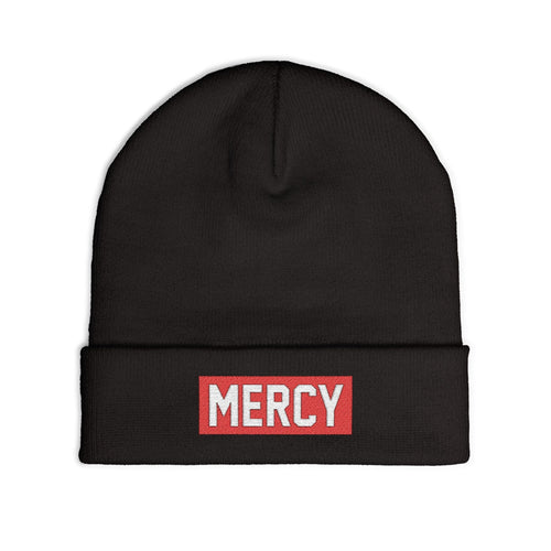 Mercy & More Hats One size / Black Mercy Beanie (Embroidery)