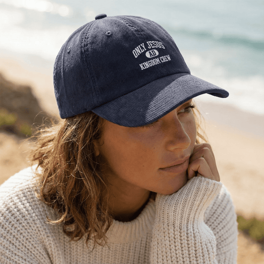 Mercy & More Hats Vintage Corduroy Cap (Embroidery)