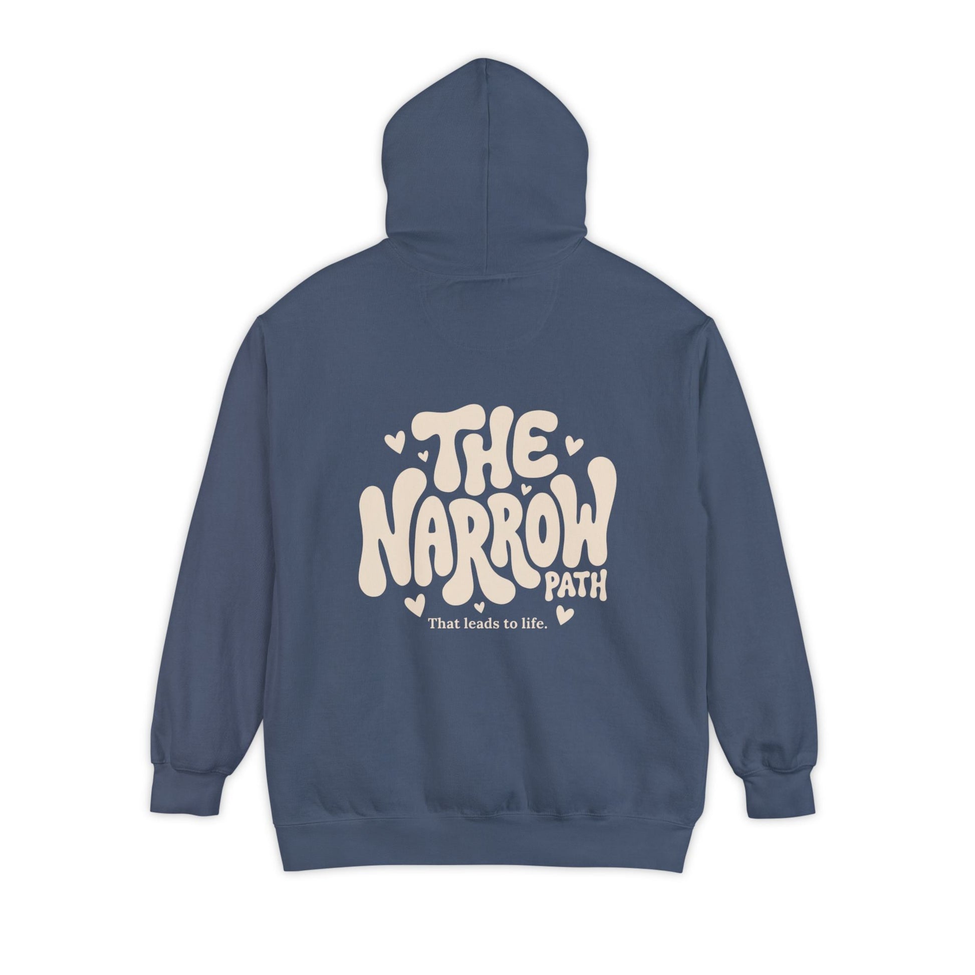 Mercy & More Hoodie Denim / S The Narrow Path Hoodie