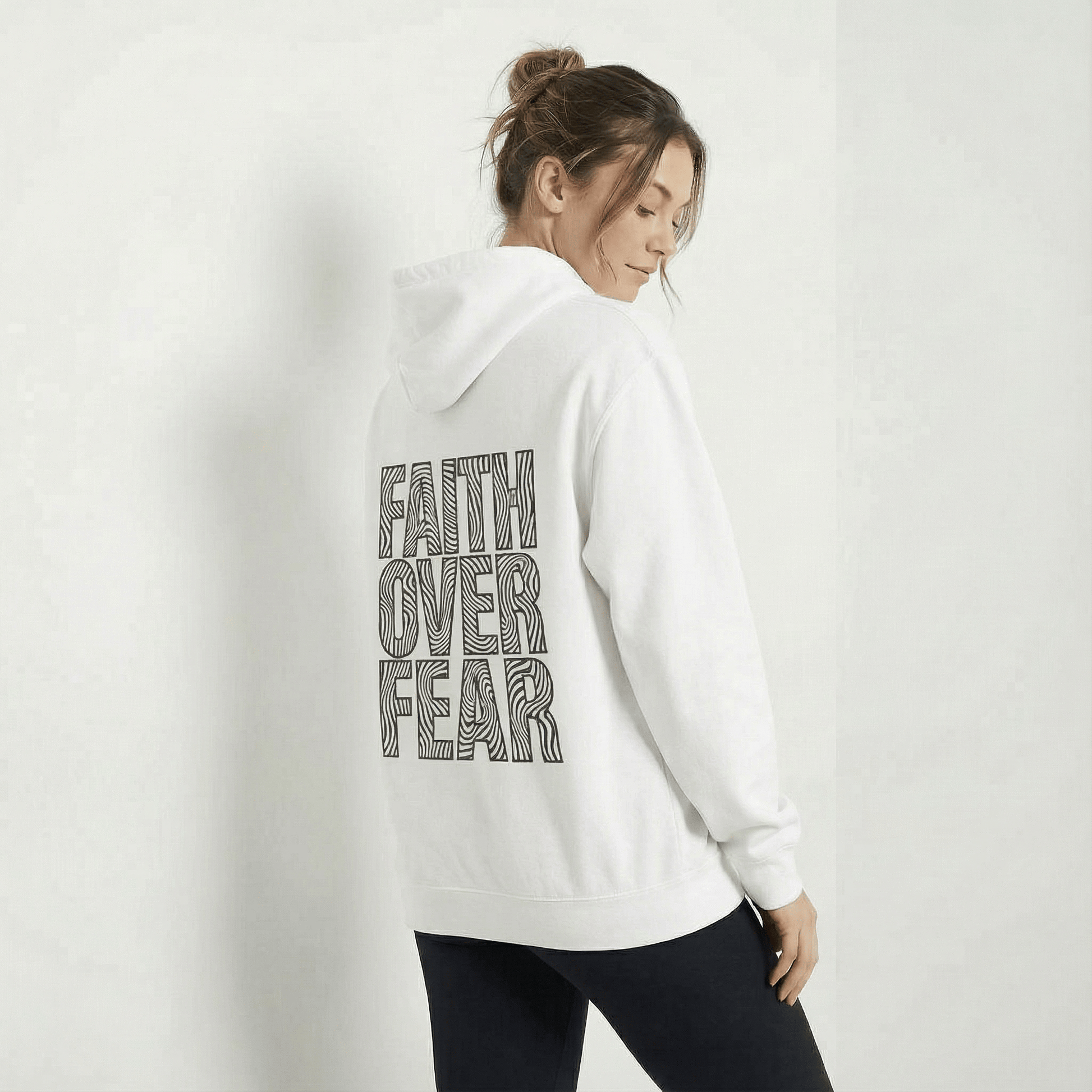 Mercy & More Hoodie Faith Over Fear Hoodie