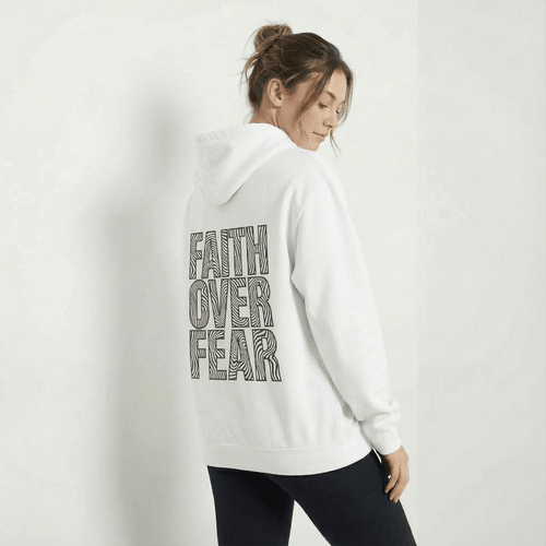 Mercy & More Hoodie Faith Over Fear Hoodie