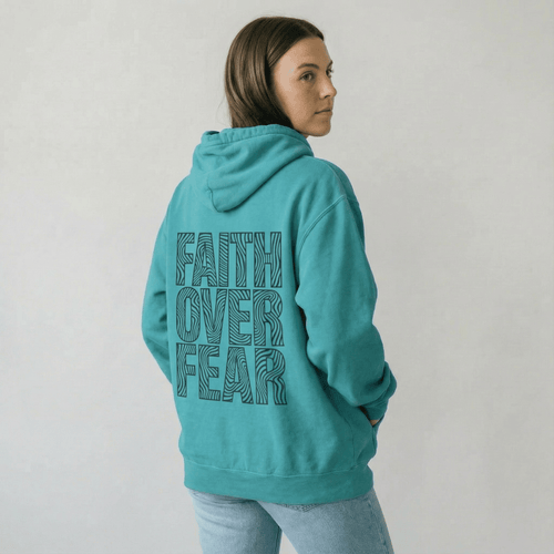 Mercy & More Hoodie Faith Over Fear Hoodie