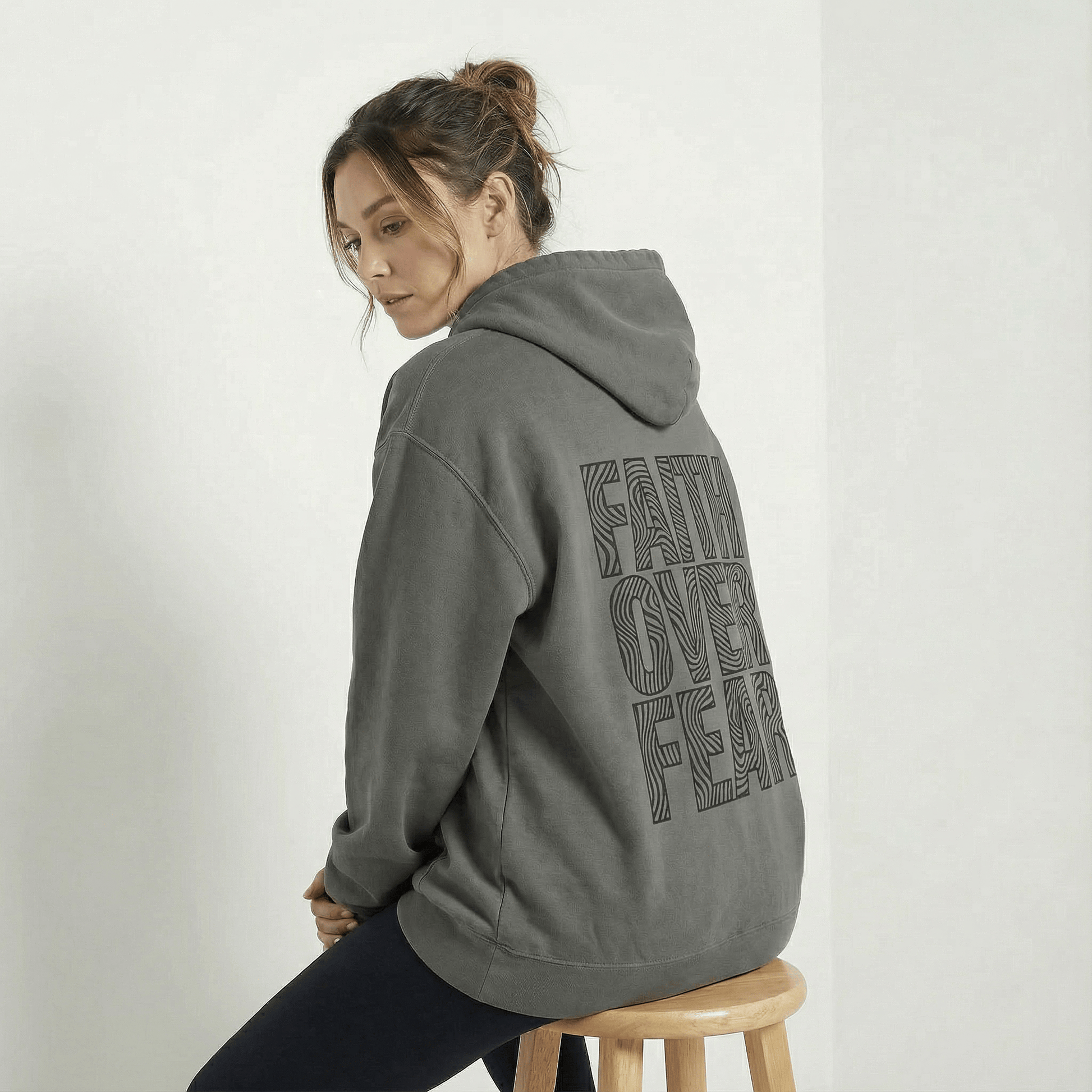 Mercy & More Hoodie Faith Over Fear Hoodie