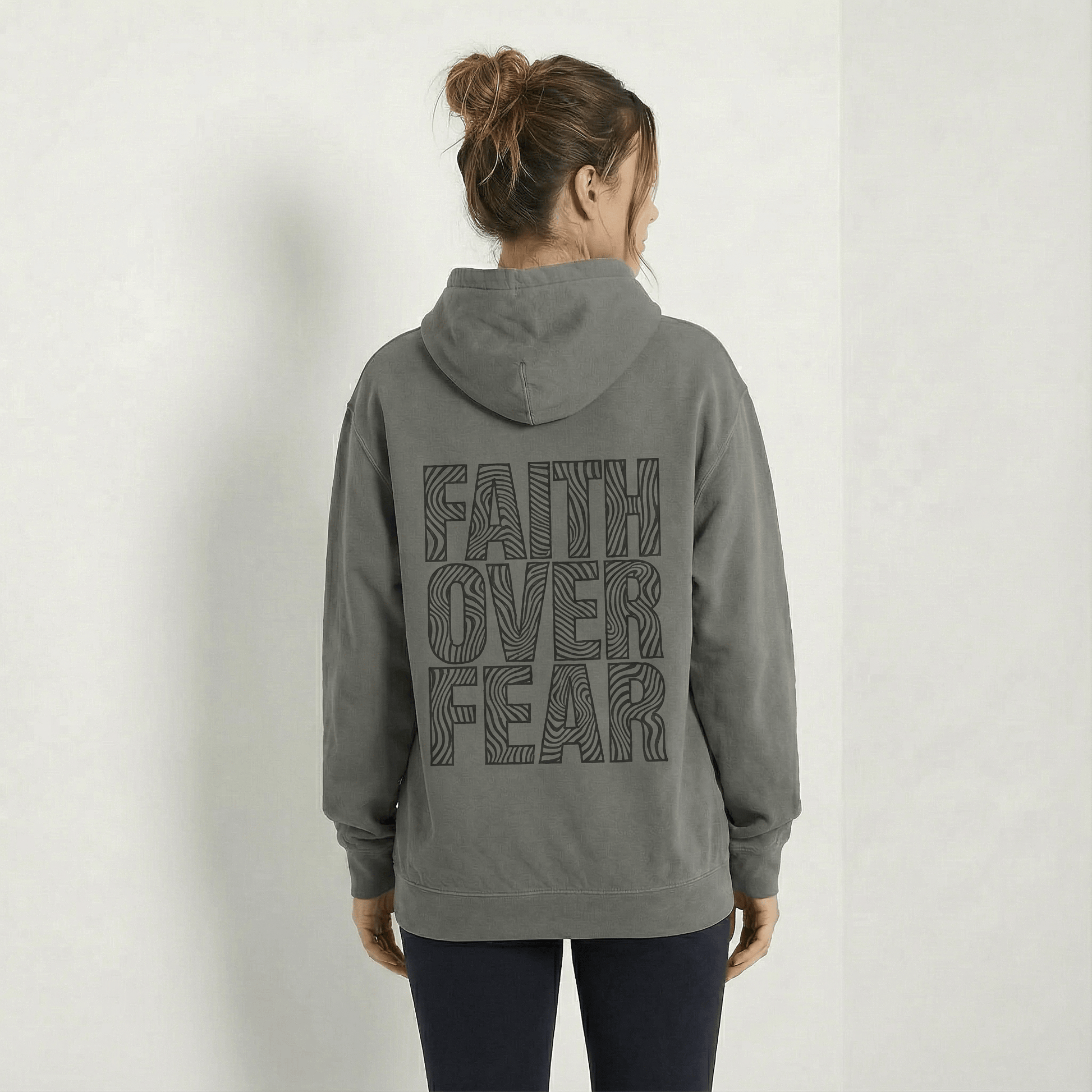 Mercy & More Hoodie Faith Over Fear Hoodie