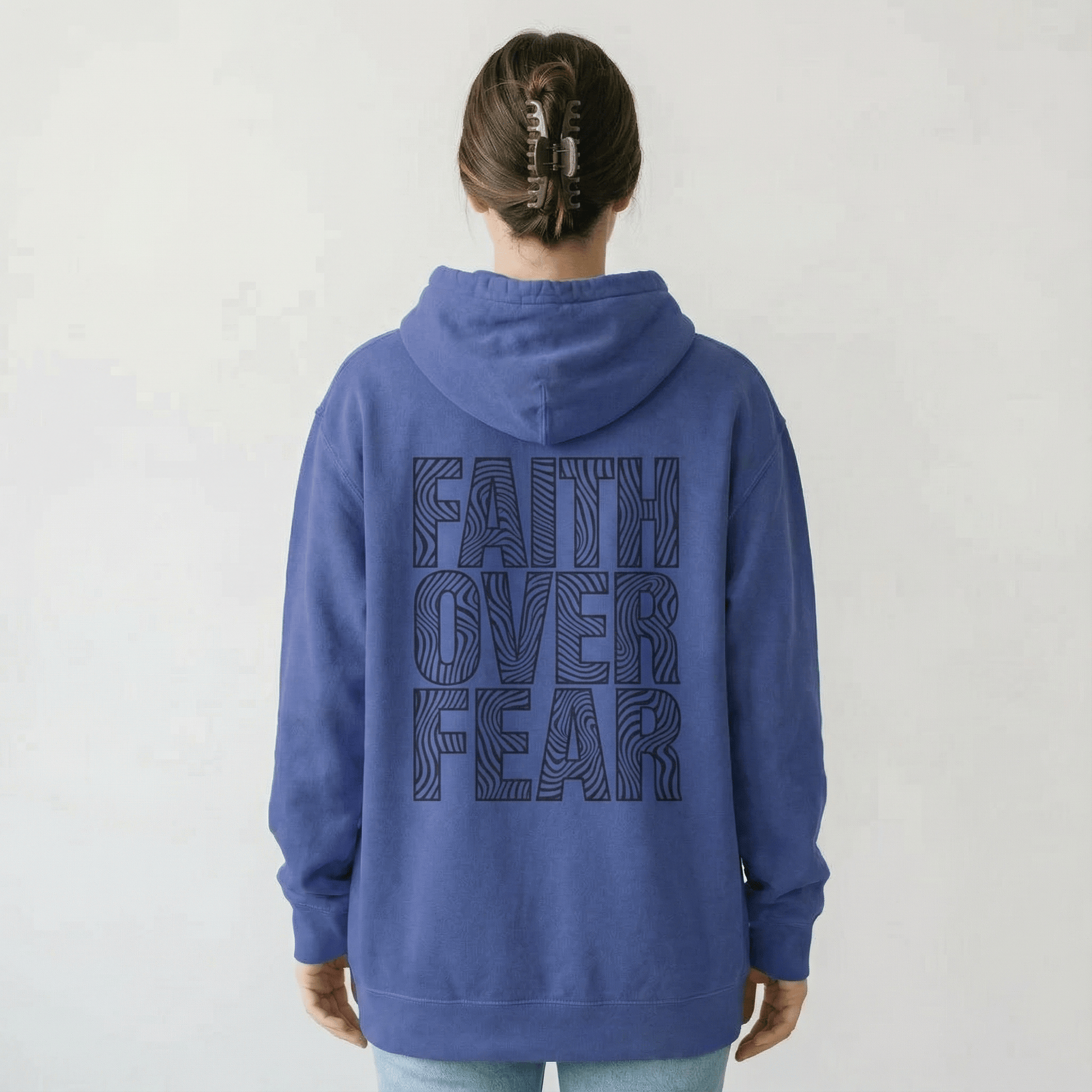 Mercy & More Hoodie Faith Over Fear Hoodie