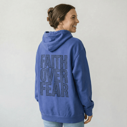 Mercy & More Hoodie Faith Over Fear Hoodie
