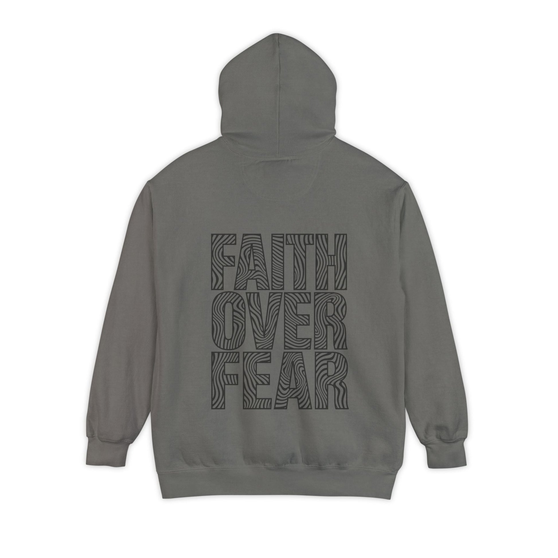 Mercy & More Hoodie Grey / M Faith Over Fear Hoodie