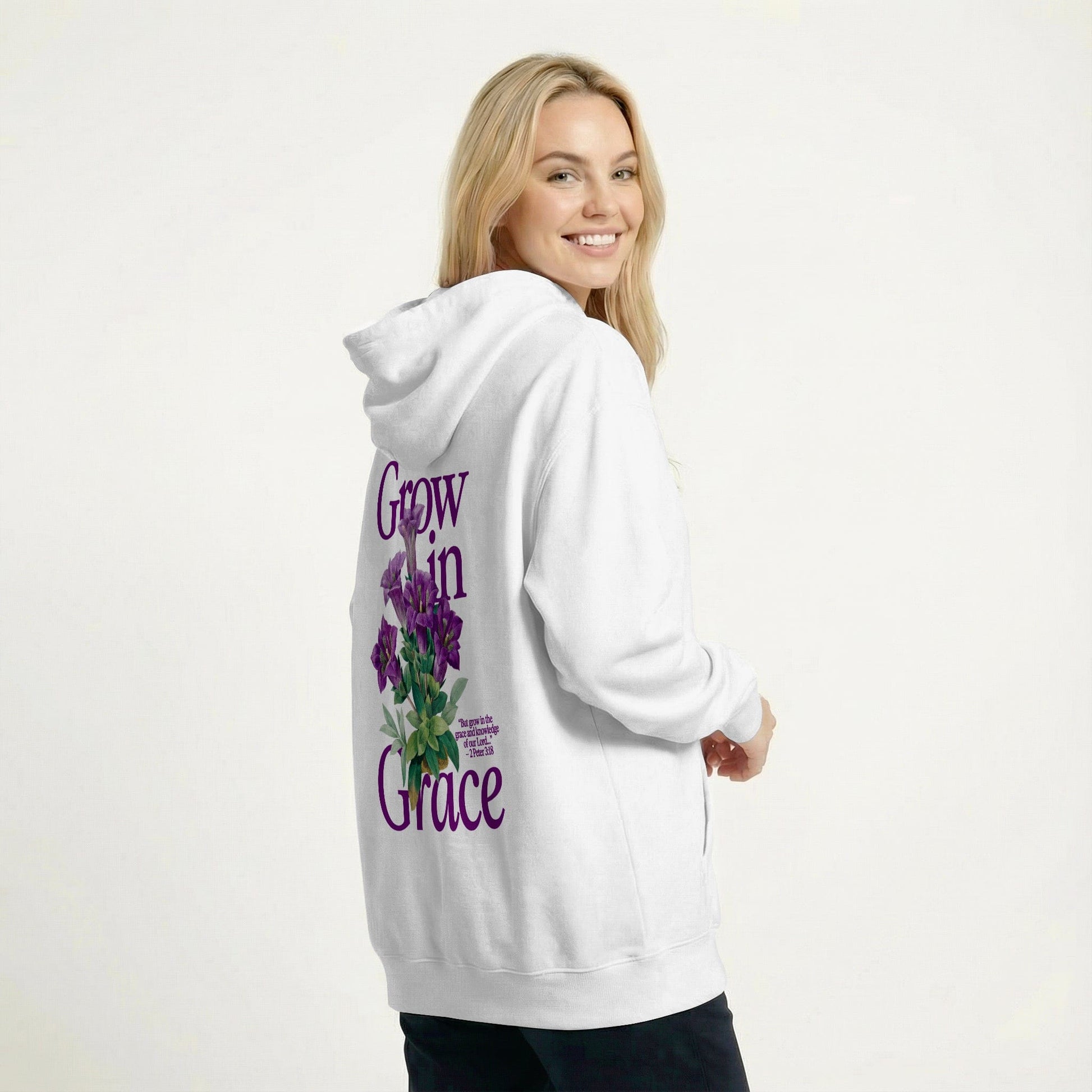 Mercy & More Hoodie Grow In Grace Hoodie