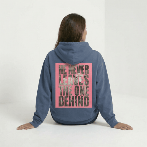 Mercy & More Hoodie He Never Leaves Hoodie