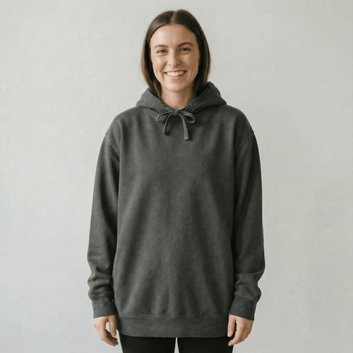 Mercy & More Hoodie He Never Leaves Hoodie