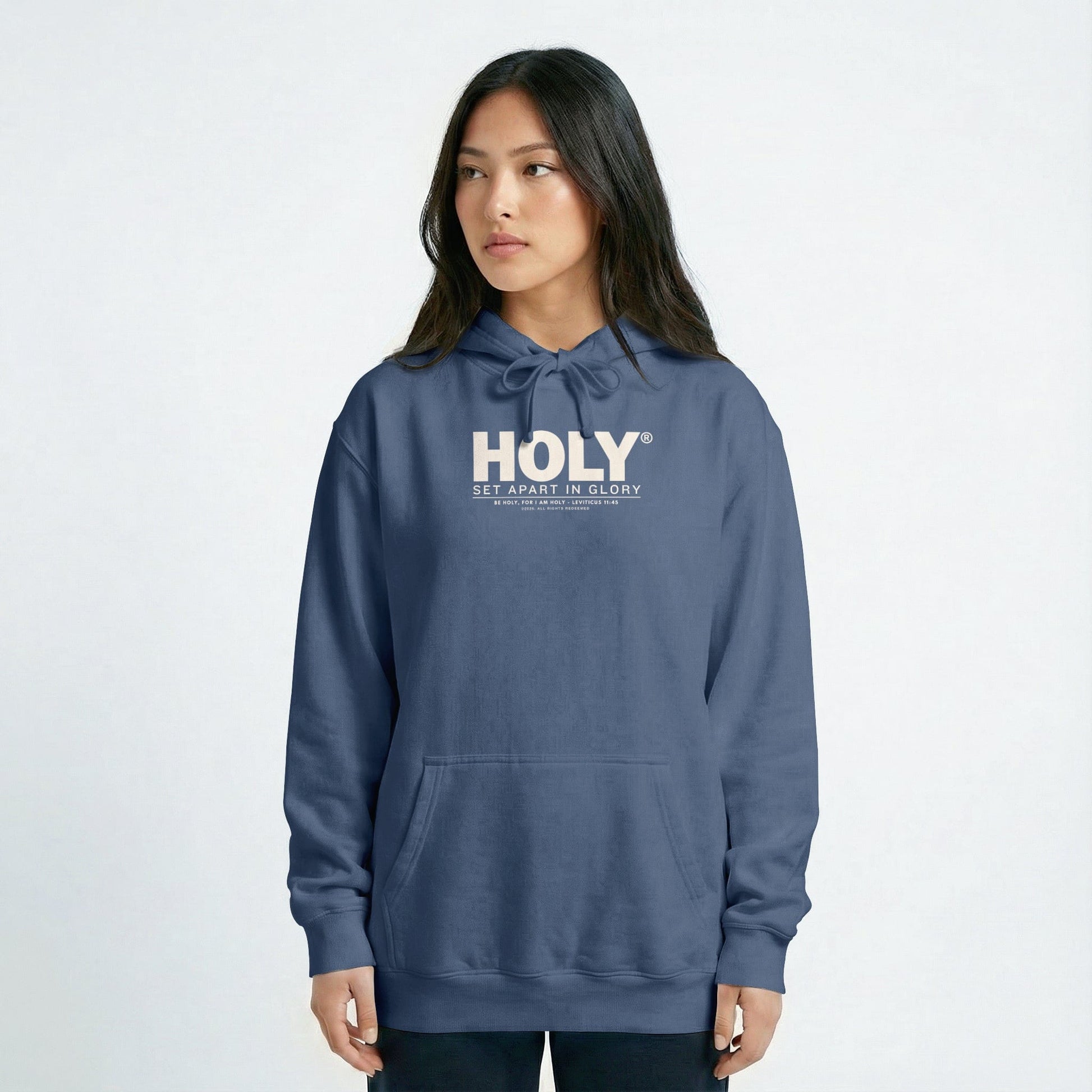 Mercy & More Hoodie Holy Hoodie (Cream Logo)