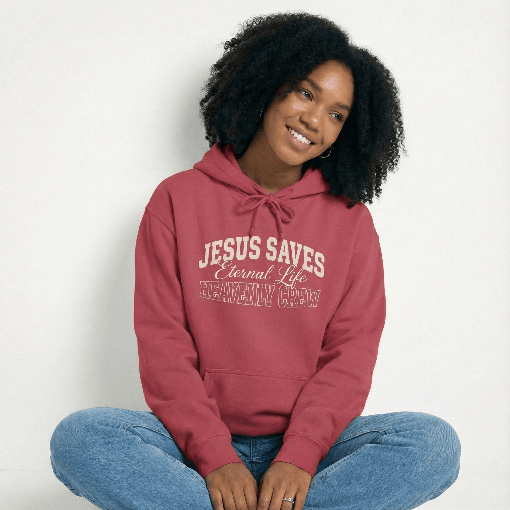 Mercy & More Hoodie Jesus Saves Hoodie