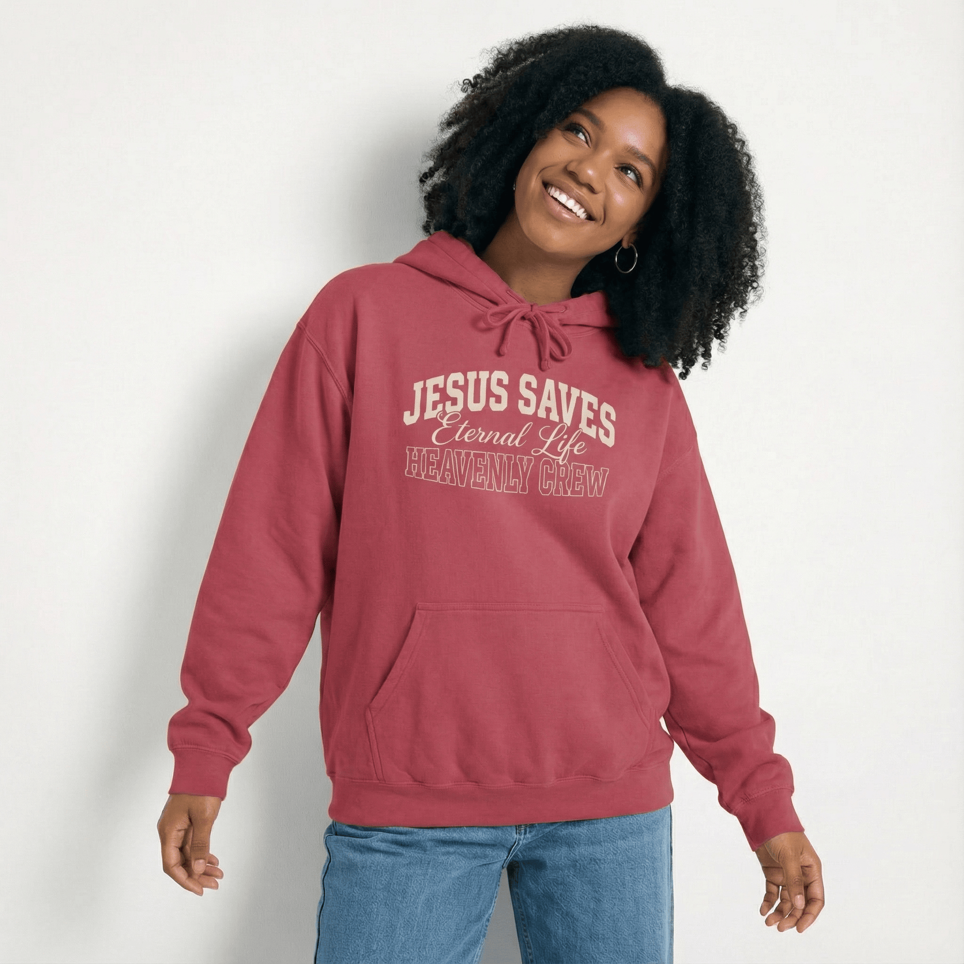 Mercy & More Hoodie Jesus Saves Hoodie