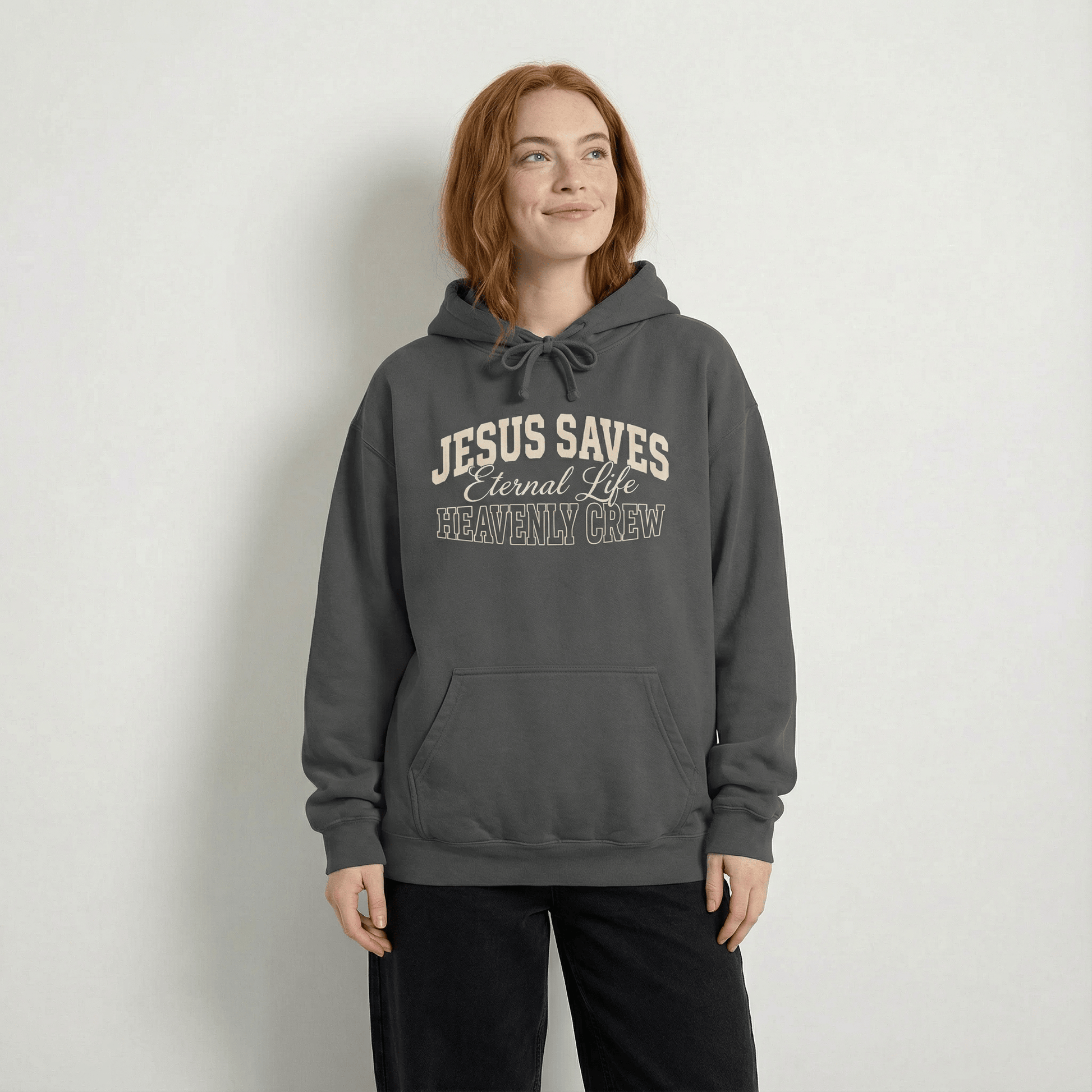 Mercy & More Hoodie Jesus Saves Hoodie