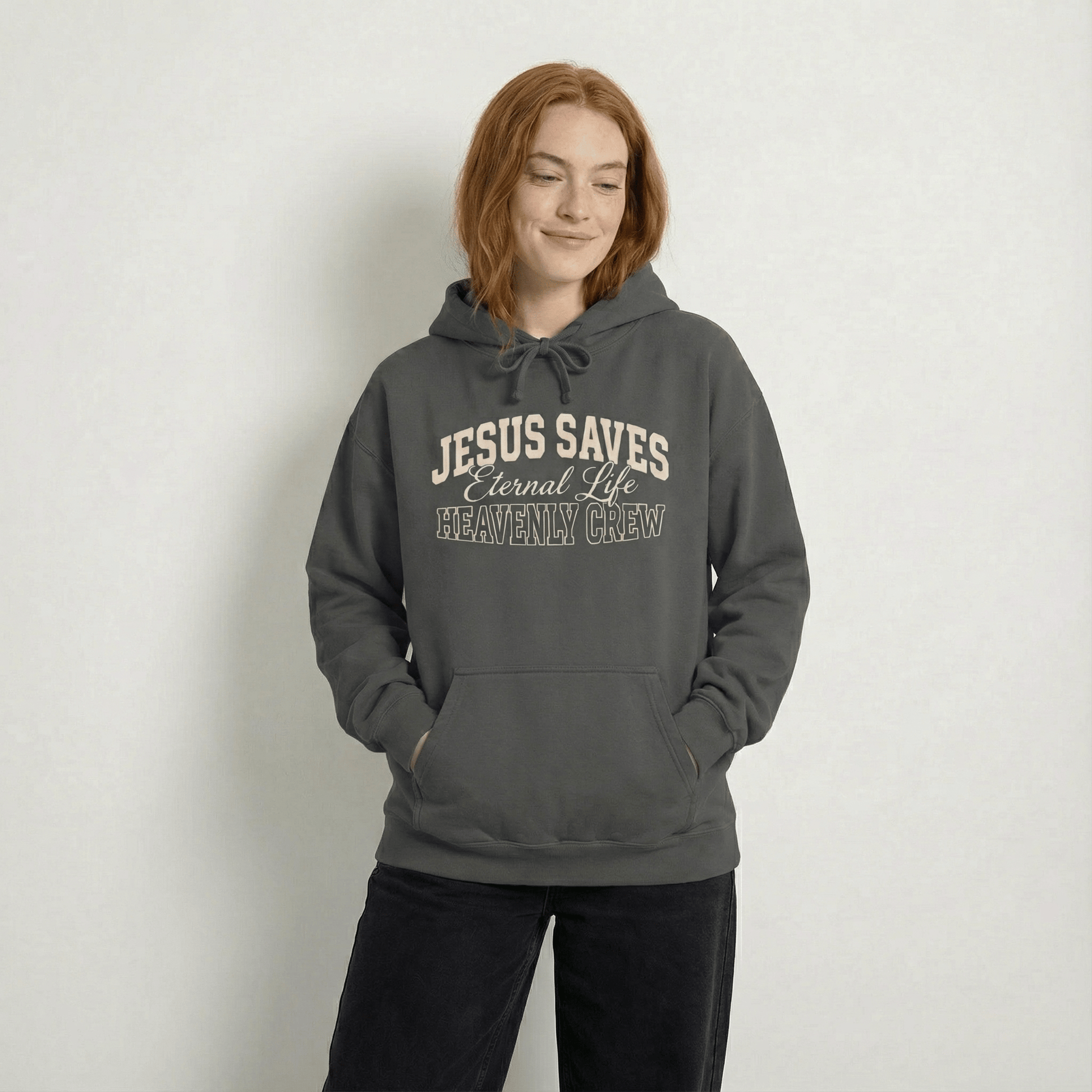 Mercy & More Hoodie Jesus Saves Hoodie