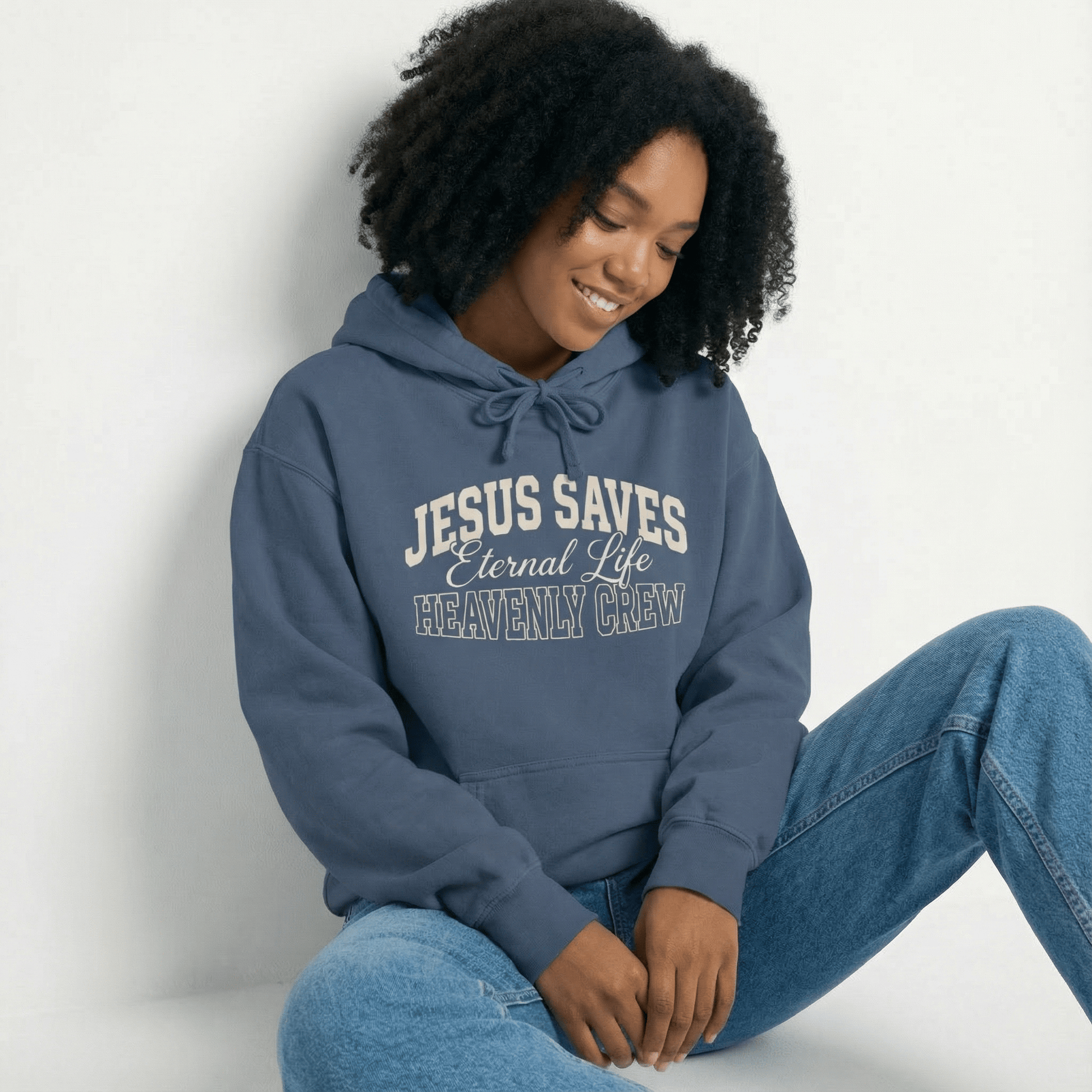 Mercy & More Hoodie Jesus Saves Hoodie