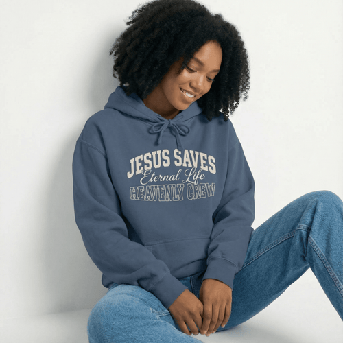 Mercy & More Hoodie Jesus Saves Hoodie