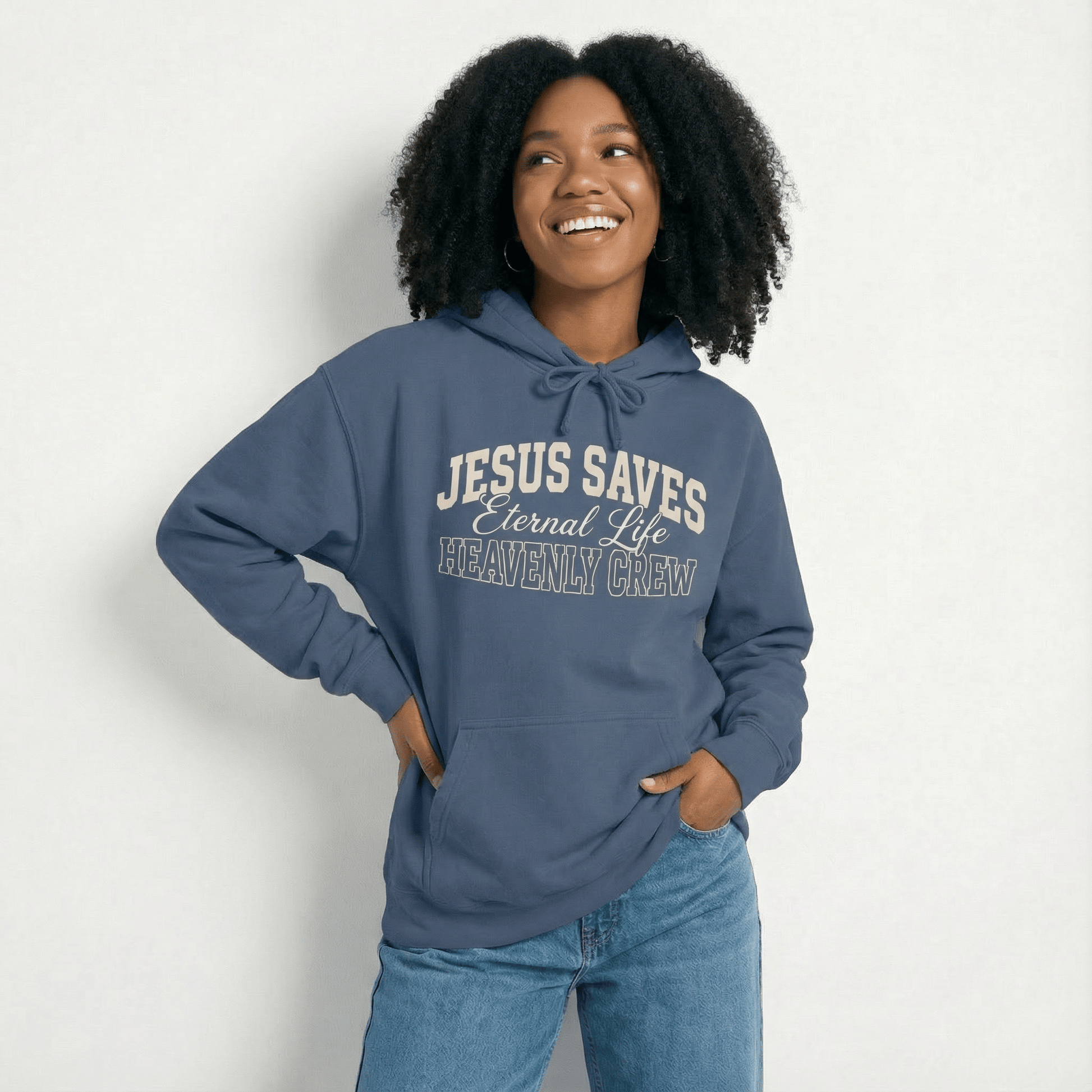 Mercy & More Hoodie Jesus Saves Hoodie