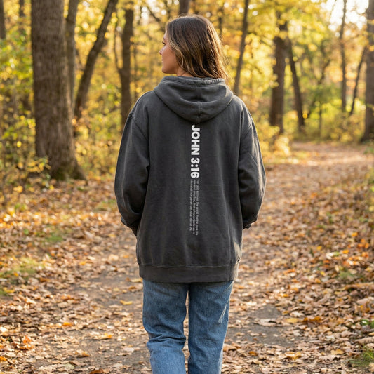 Mercy & More Hoodie John 3:16 Hoodie