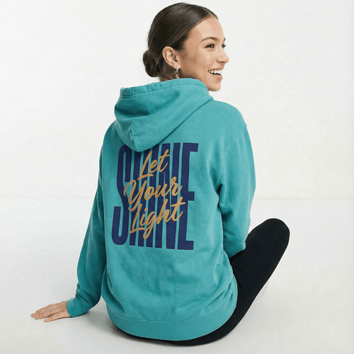 Mercy & More Hoodie Let Your Light Shine Hoodie