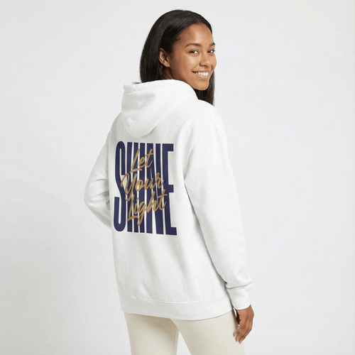 Mercy & More Hoodie Let Your Light Shine Hoodie