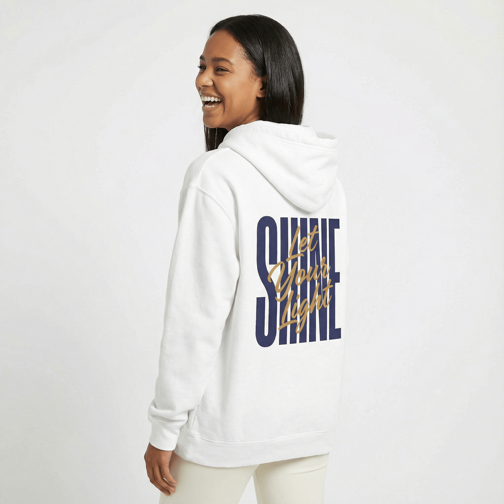 Mercy & More Hoodie Let Your Light Shine Hoodie