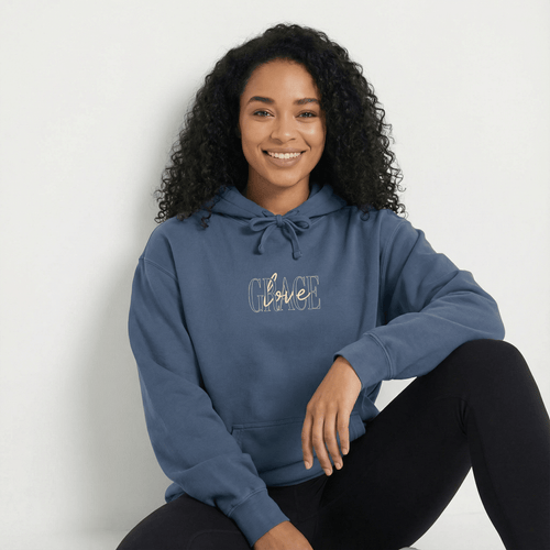 Mercy & More Hoodie Love Grace Hoodie