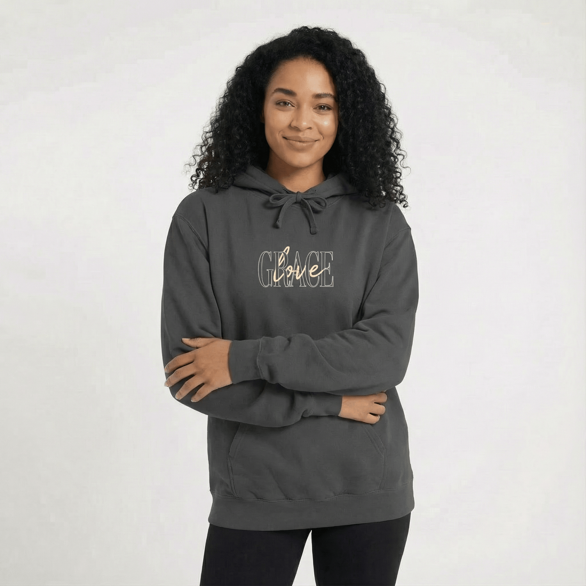 Mercy & More Hoodie Love Grace Hoodie