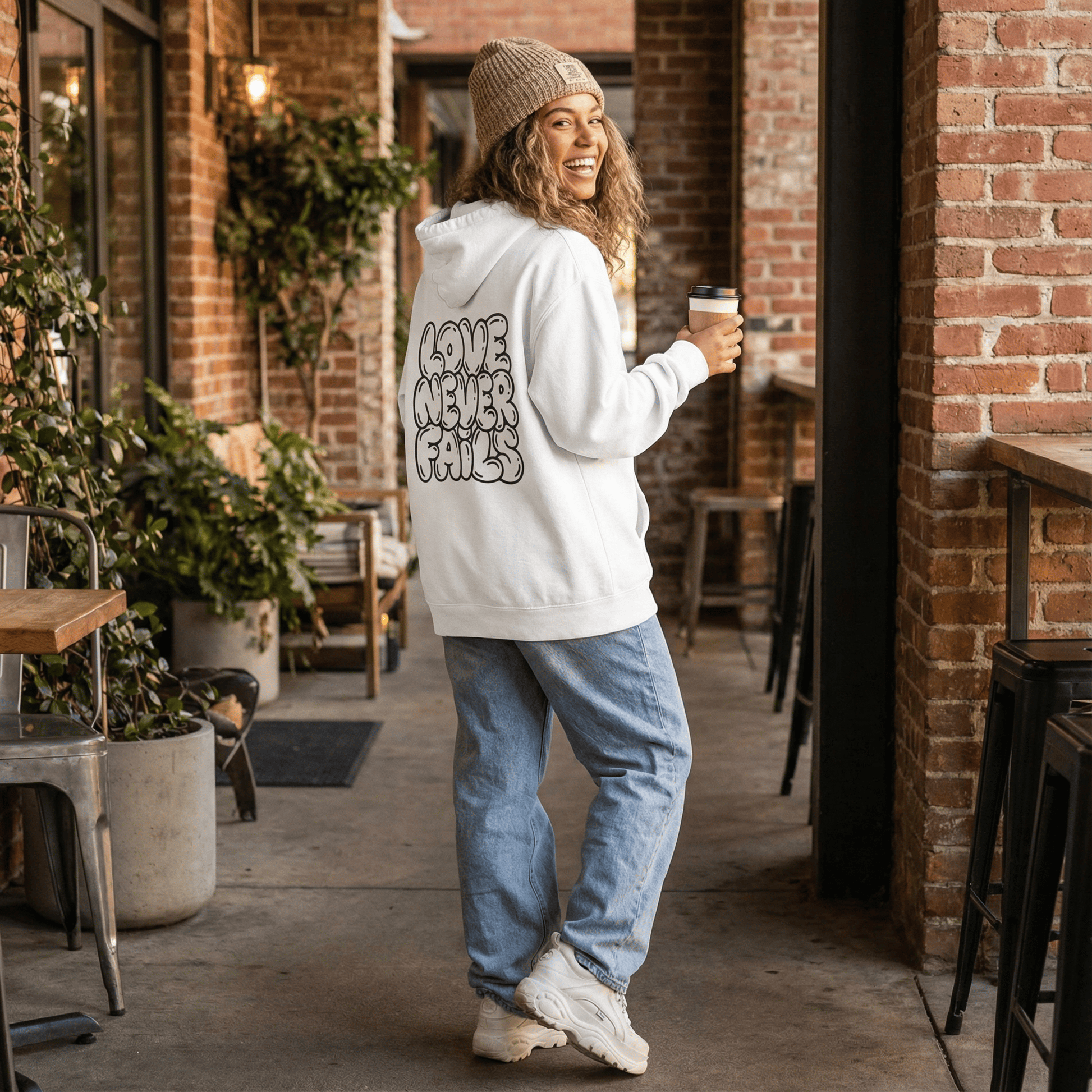 Mercy & More Hoodie Love Never Fails Hoodie