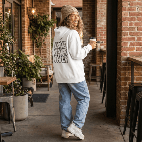Mercy & More Hoodie Love Never Fails Hoodie