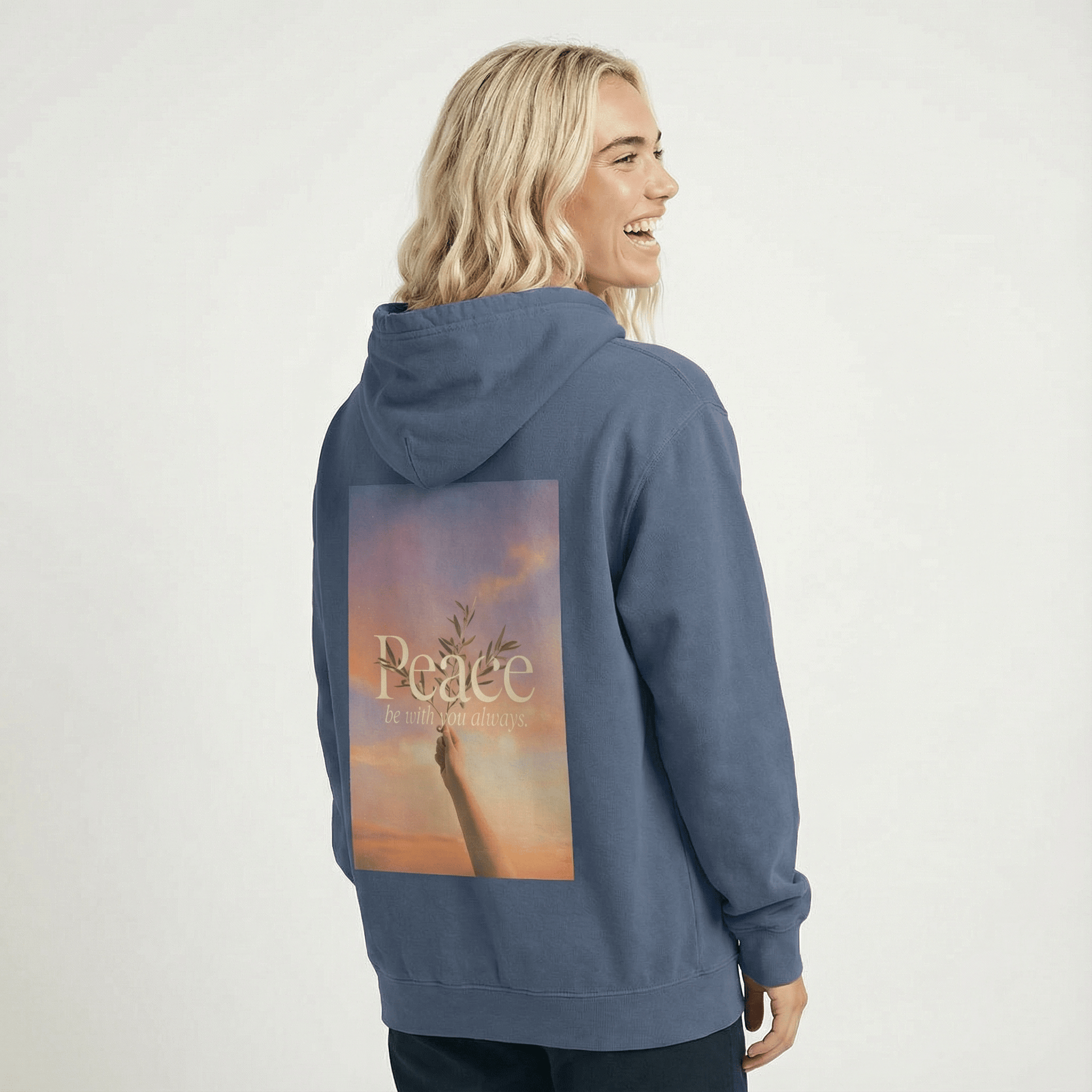 Mercy & More Hoodie Peace Be With You Hoodie
