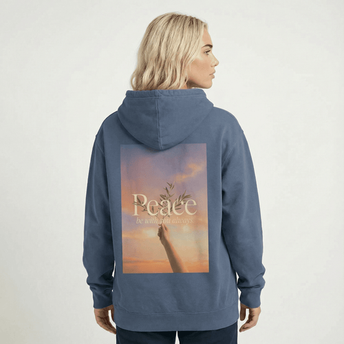 Mercy & More Hoodie Peace Be With You Hoodie