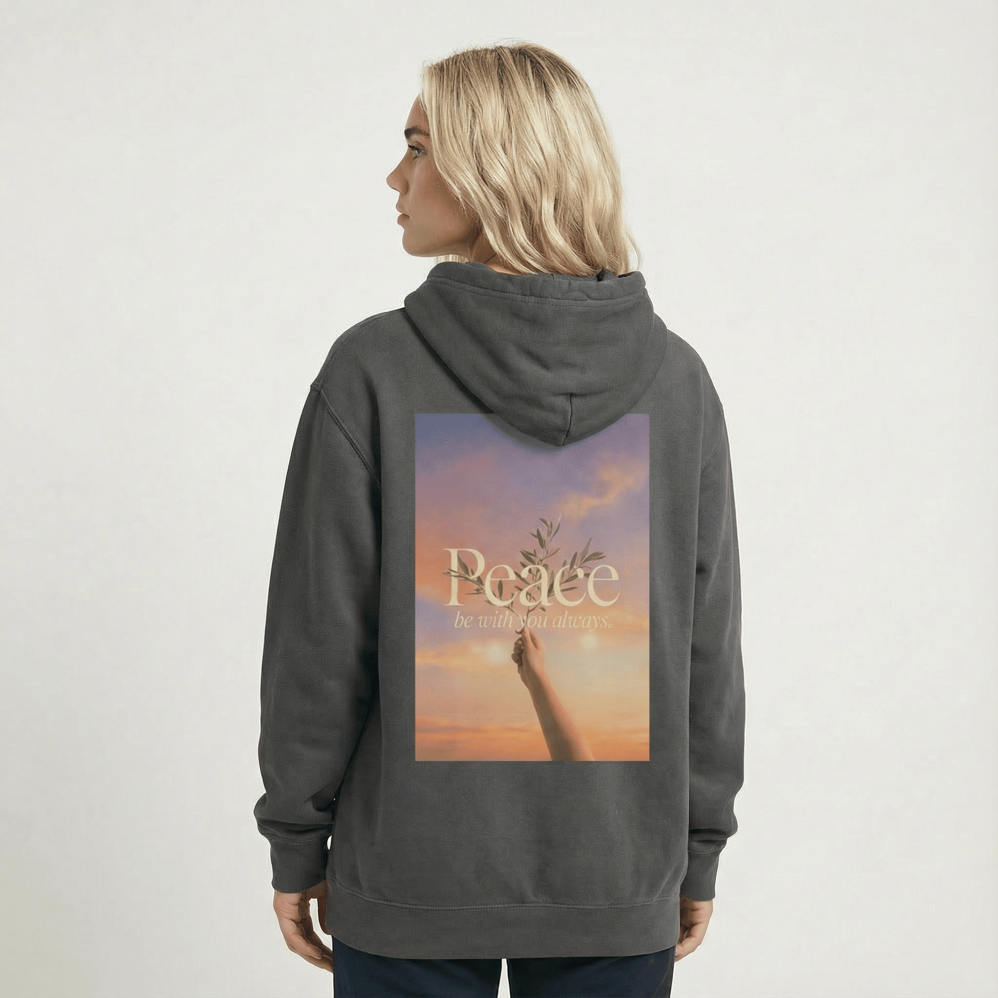 Mercy & More Hoodie Peace Be With You Hoodie