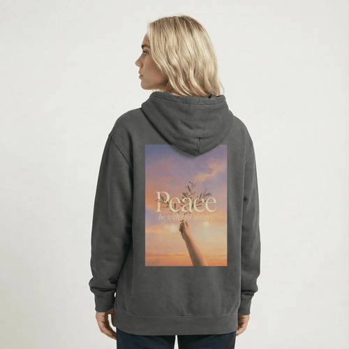 Mercy & More Hoodie Peace Be With You Hoodie