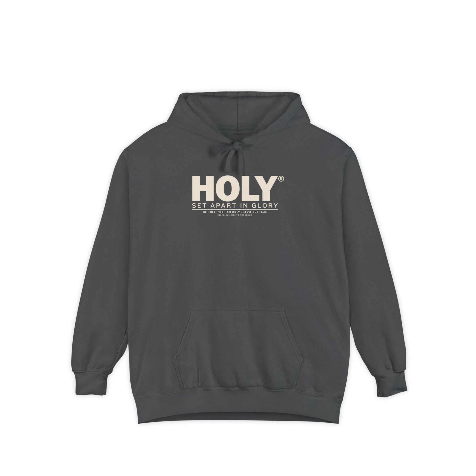 Mercy & More Hoodie Pepper / S Holy Hoodie (Cream Logo)