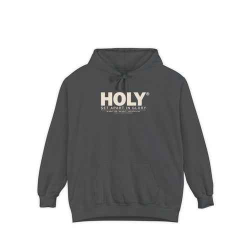 Mercy & More Hoodie Pepper / S Holy Hoodie (Cream Logo)