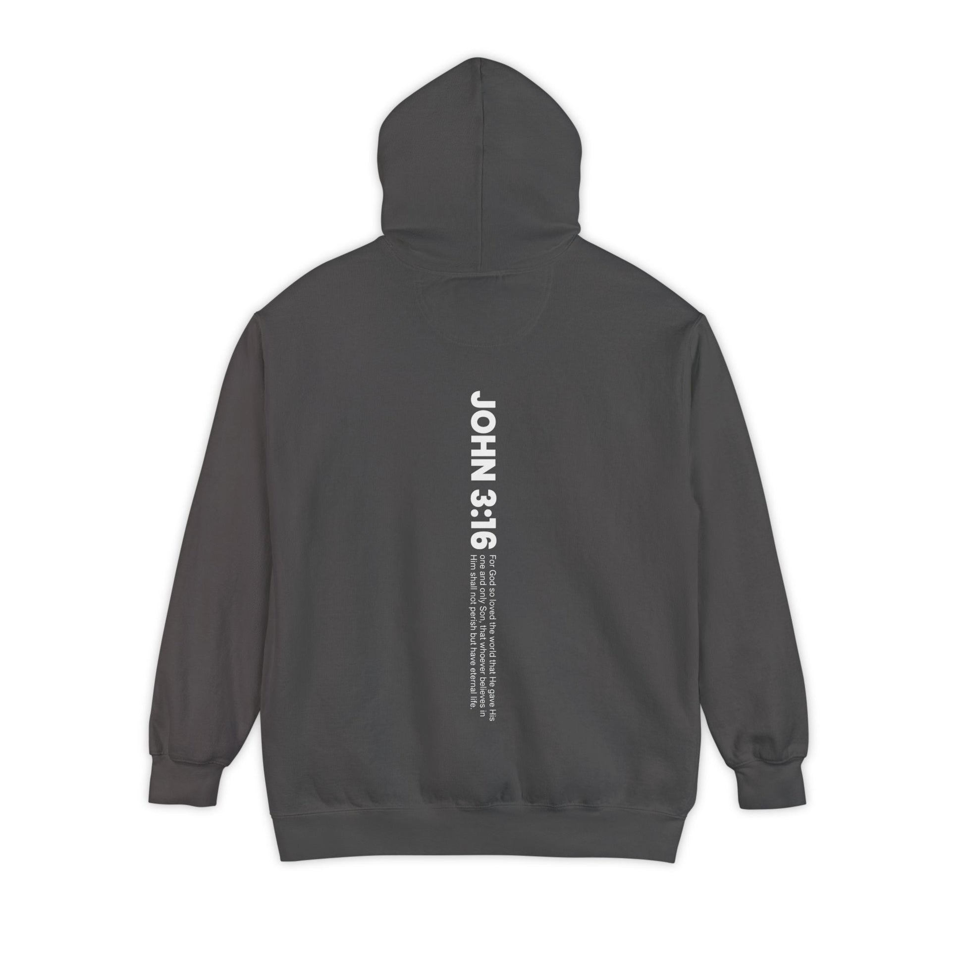 Mercy & More Hoodie Pepper / S John 3:16 Hoodie