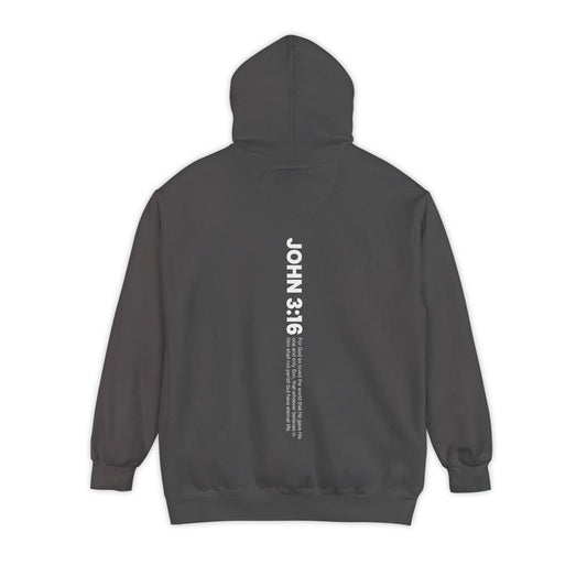 Mercy & More Hoodie Pepper / S John 3:16 Hoodie