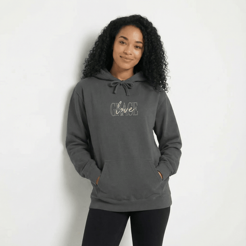 Mercy & More Hoodie Pepper / S Love Grace Hoodie