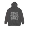 Mercy & More Hoodie Pepper / S Love Never Fails Hoodie