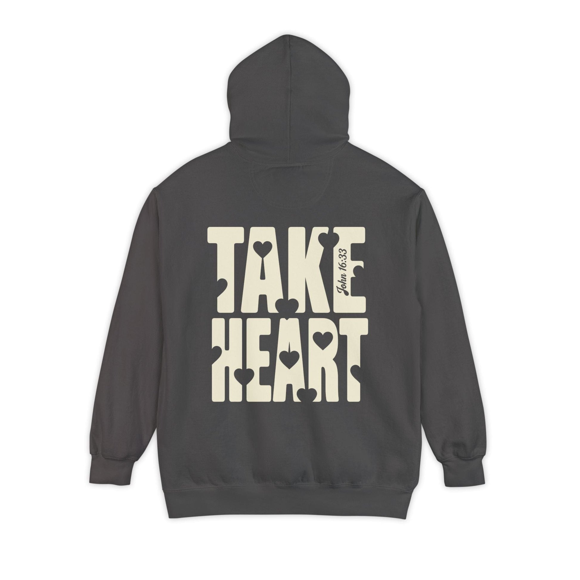 Mercy & More Hoodie Pepper / S Take Heart Hoodie