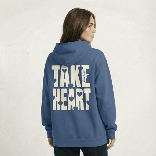 Mercy & More Hoodie Take Heart Hoodie
