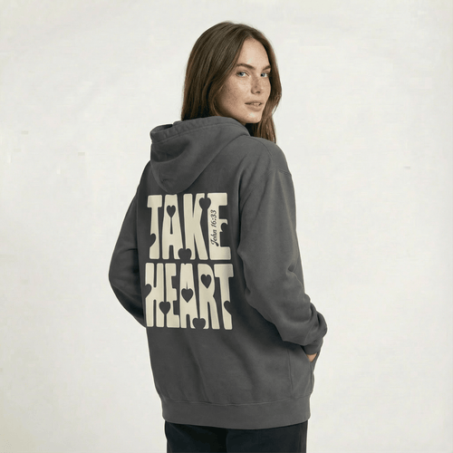Mercy & More Hoodie Take Heart Hoodie