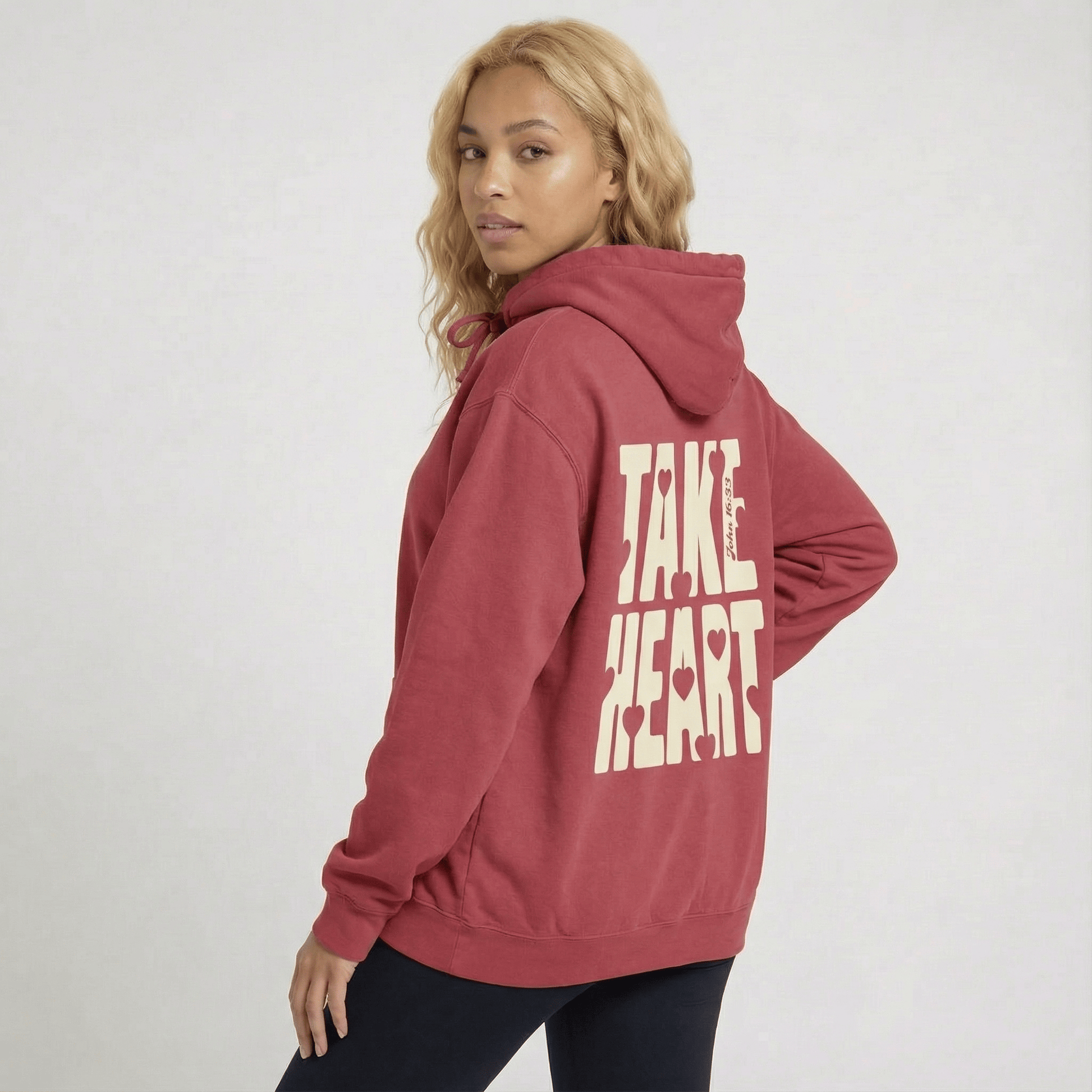 Mercy & More Hoodie Take Heart Hoodie